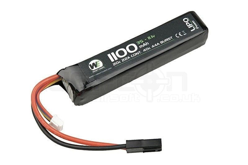 LiPo 1100mAh 11.1V 20C battery – stick