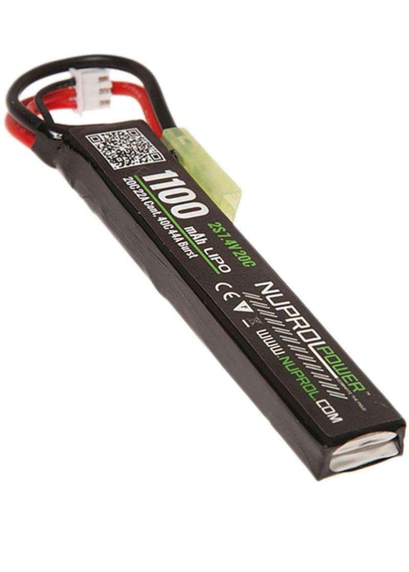 Nuprol 7.4V 1100mAh 20C LiPo Stick — image 2