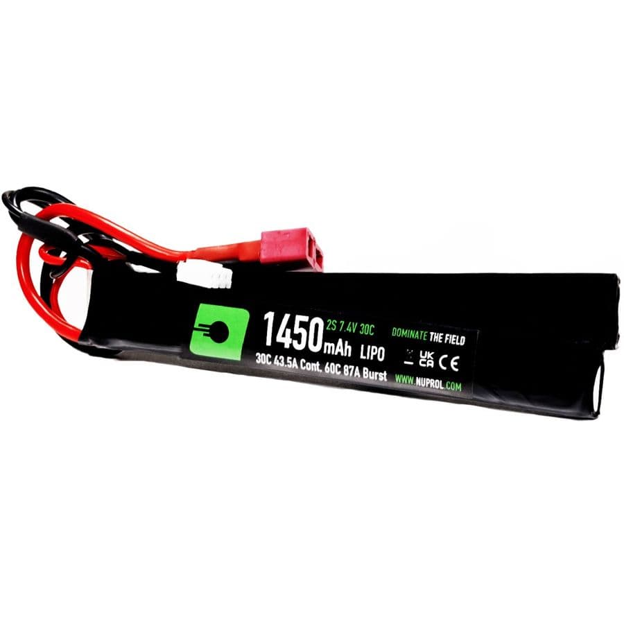 LiPo Battery 1450mAh 7.4v 30c Split – Deans