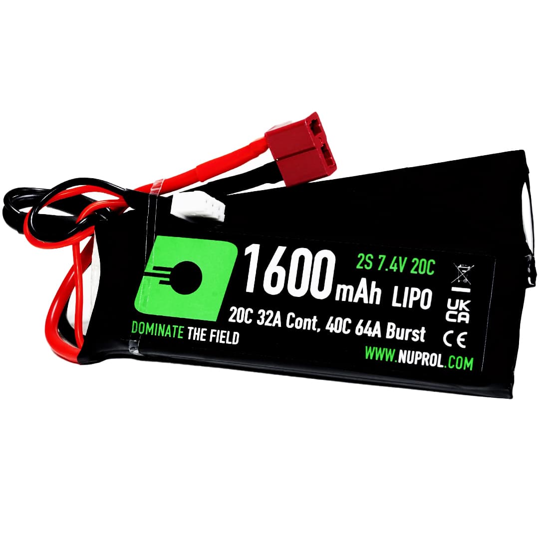LiPo Battery 1600mAh 7.4v 20c (DBL|Deans)