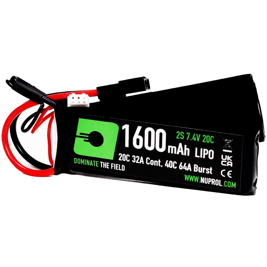 LiPo Battery 1600mAh 7.4v 20c (DBL|Small Tamiya)