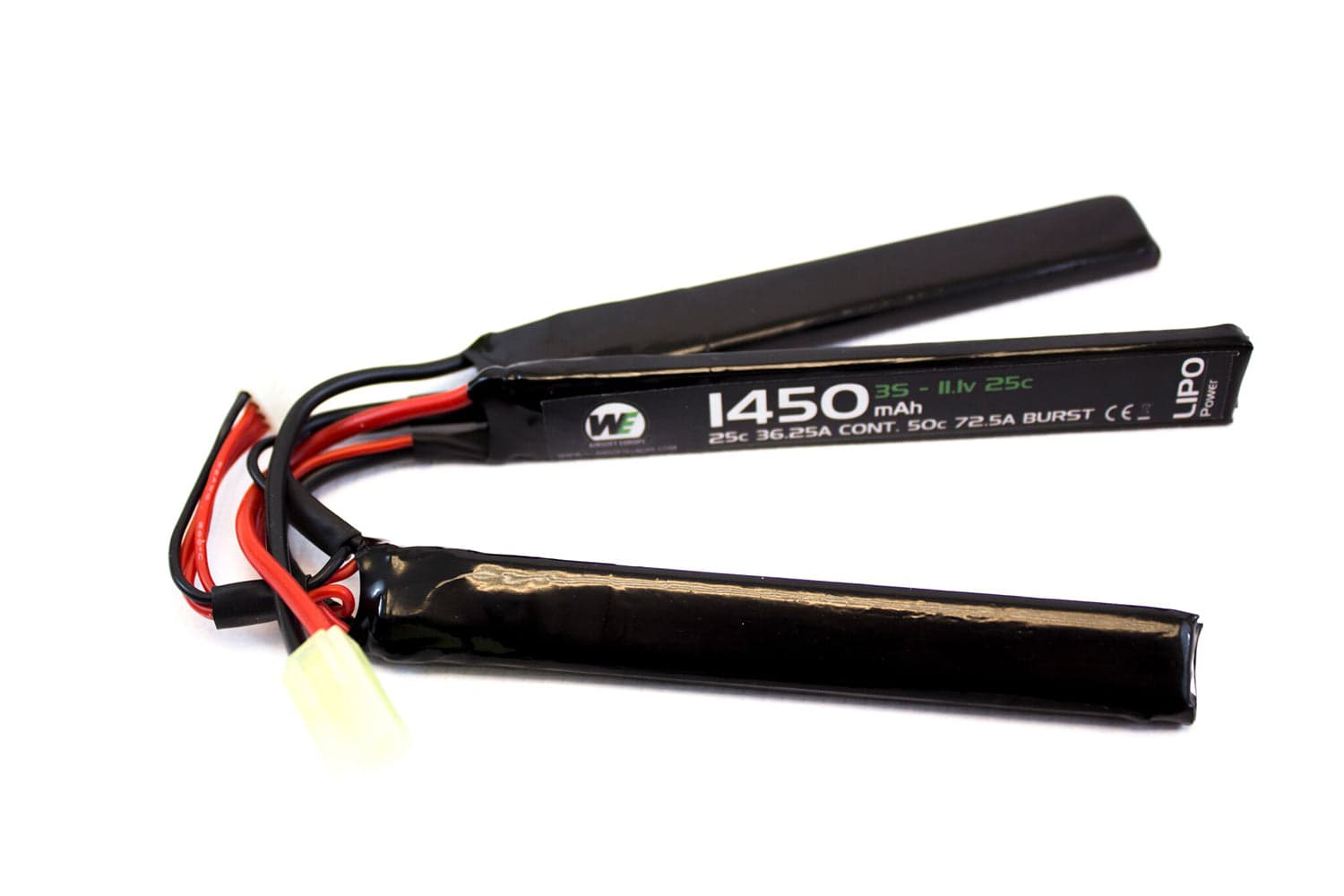 Lipo Battery Triple Crane Stock 11.1V 1450 Mah