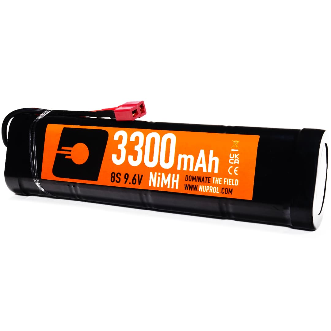 NiMH Battery 3300mAh 9.6v (STK|Deans)