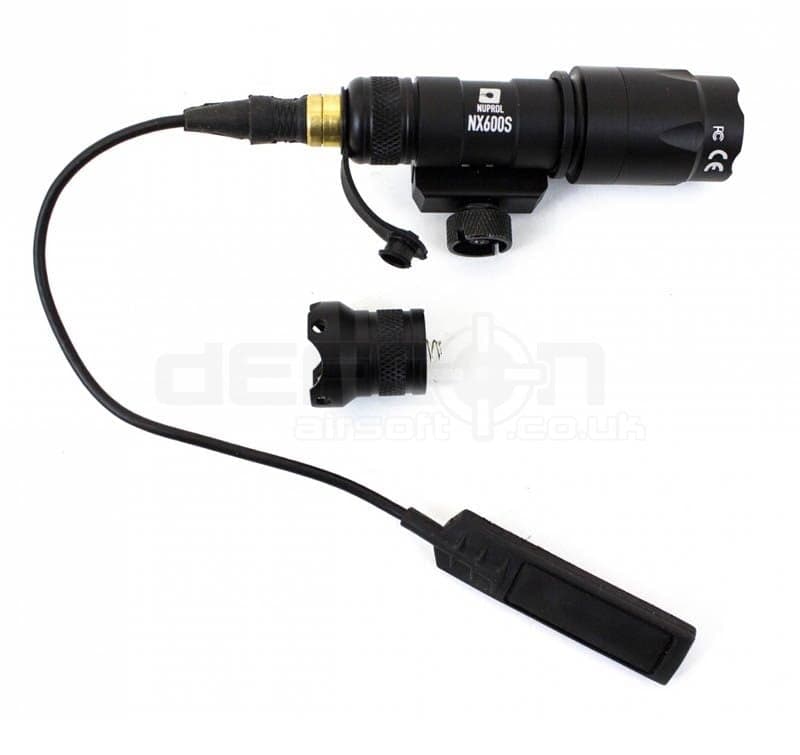 NX600S Torch – with RIS Mount & Pressure Pad