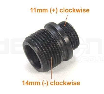 Pistol Thread Adaptors For Silencers
