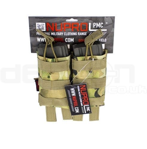 PMC M4 Double Open Mag Pouch – NP Camo