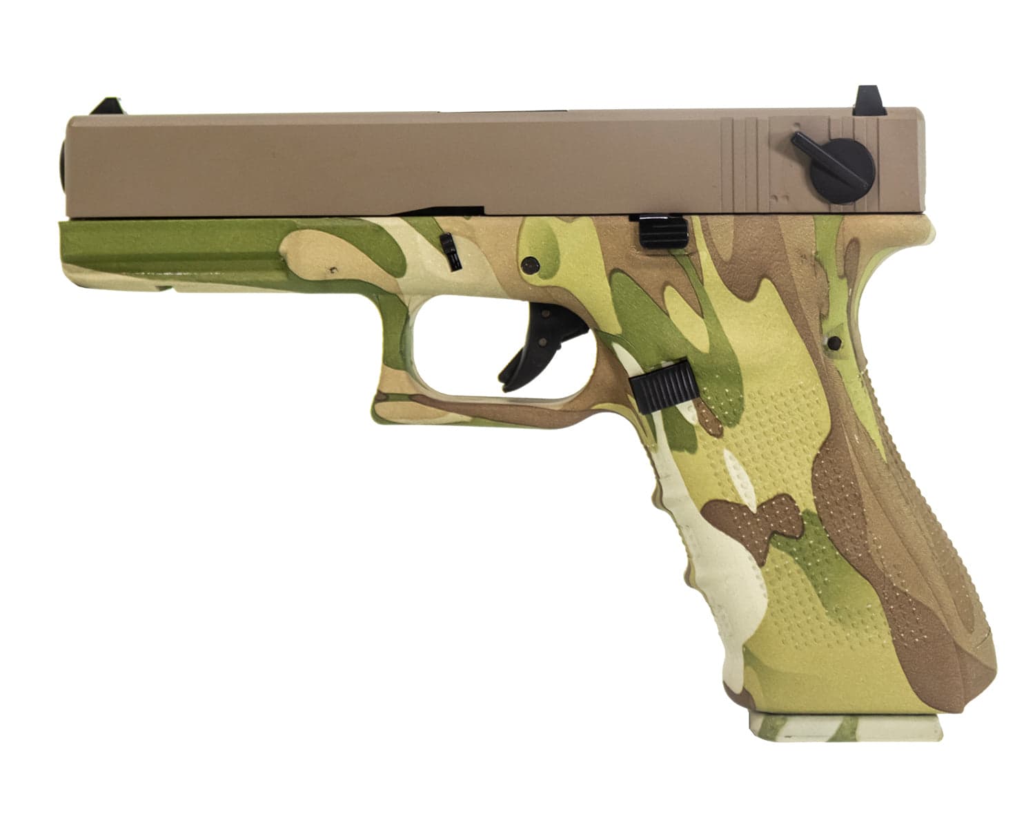 Raven Airsoft Pistol Full Auto Camo Frame / Slide — image 2