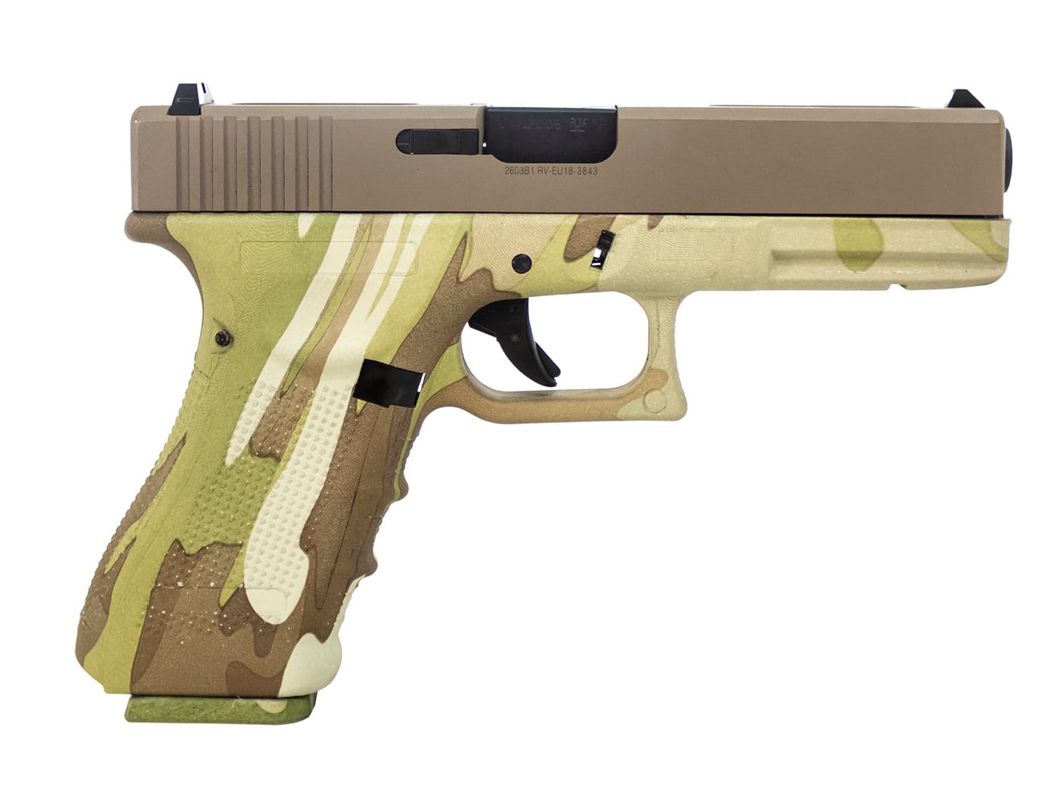 Raven Airsoft Pistol Full Auto Camo Frame / Slide — image 3
