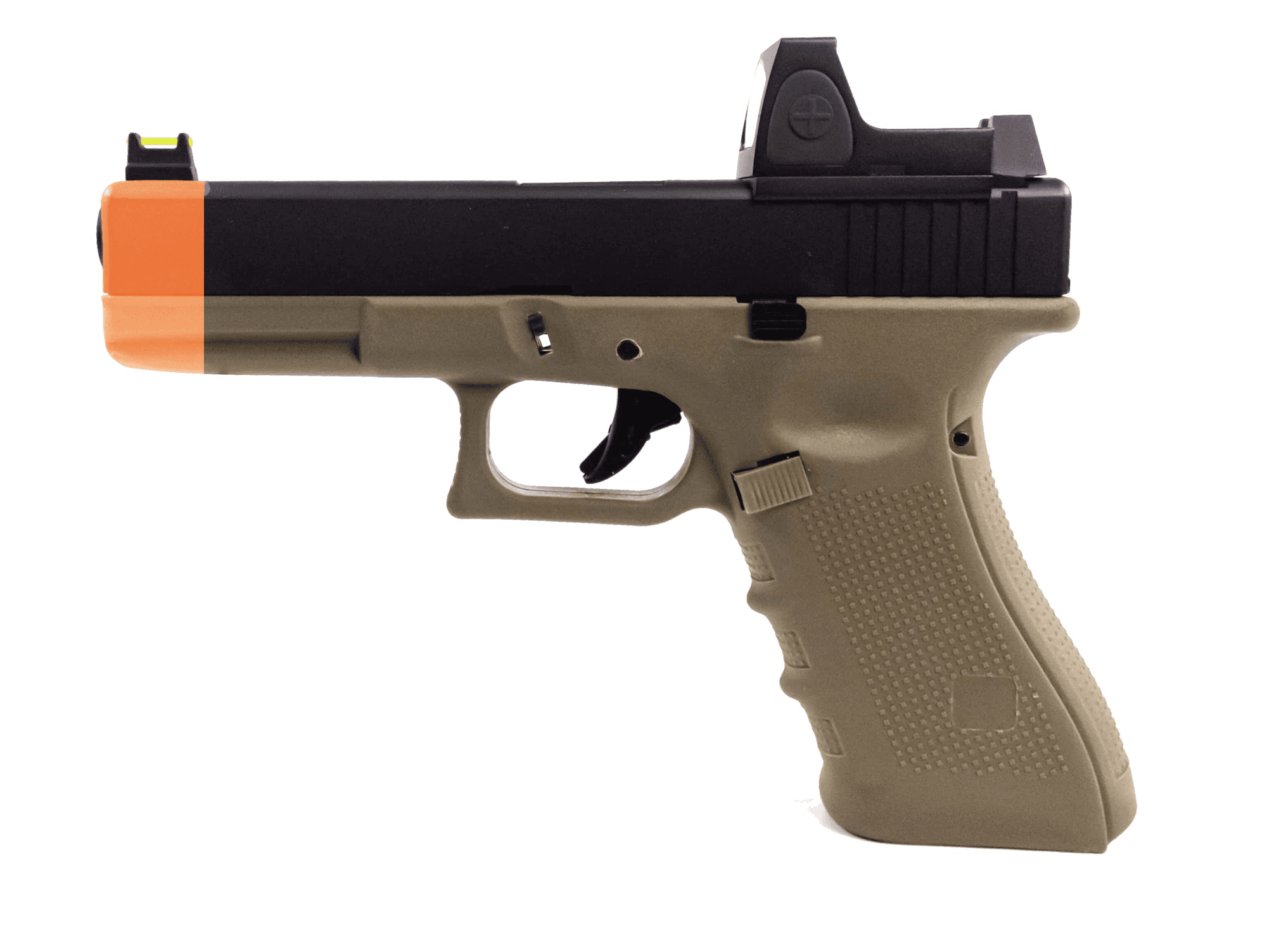Raven Airsoft Pistol GBB + BDS Sight