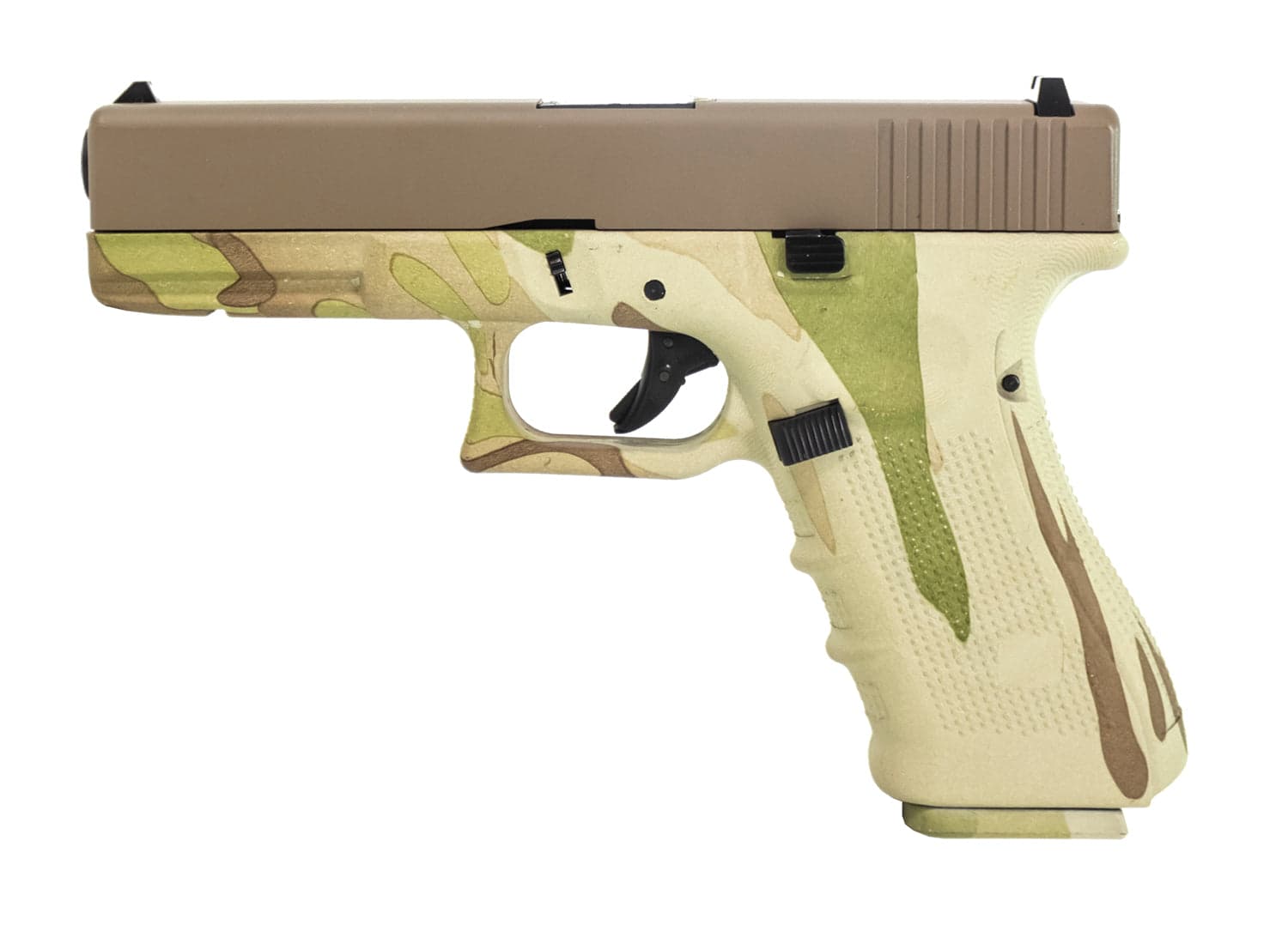 Raven Nuprol Airsoft Pistol GBB Camo Frame & Slide — image 2