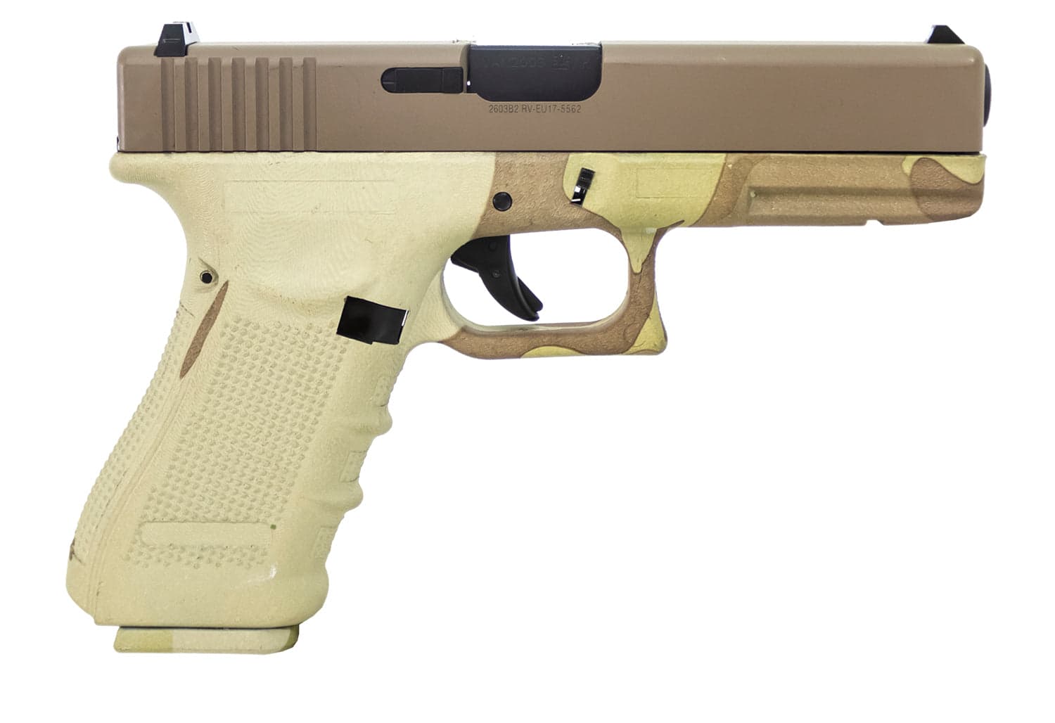 Raven Nuprol Airsoft Pistol GBB Camo Frame & Slide — image 3