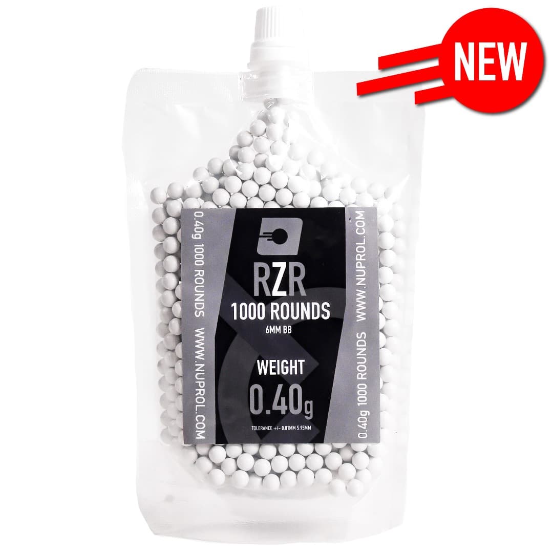 RZR Airsoft BBs (1000R) (0.40g)