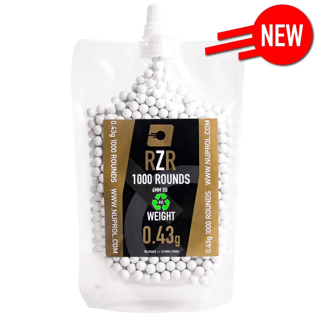 RZR Airsoft BBs (1000R) (0.43g)