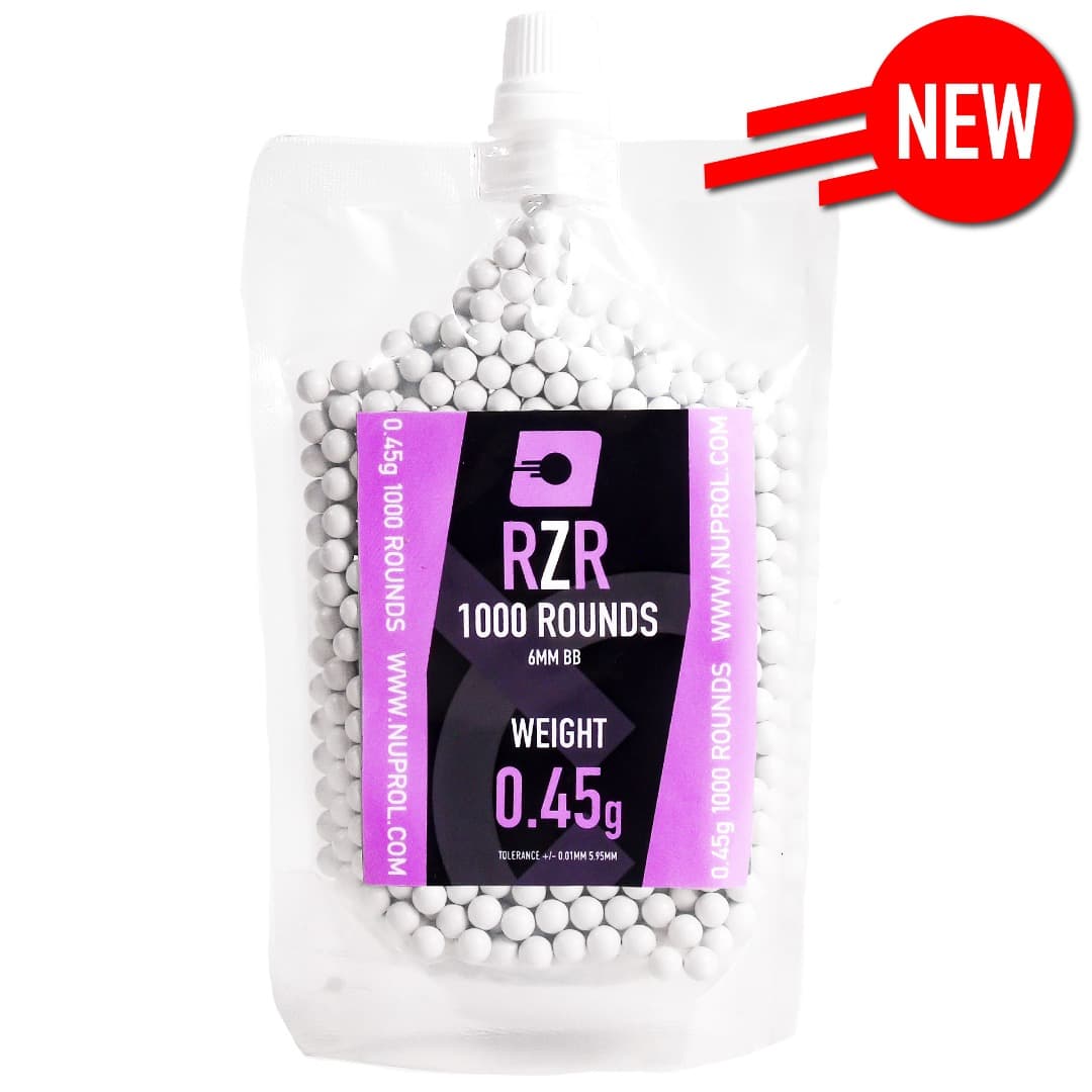 RZR Airsoft BBs (1000R) (0.45g)