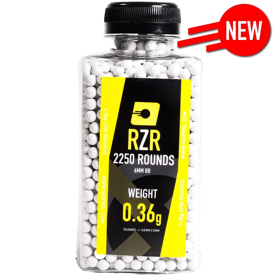 RZR Airsoft BBs (2250R) (0.36g)