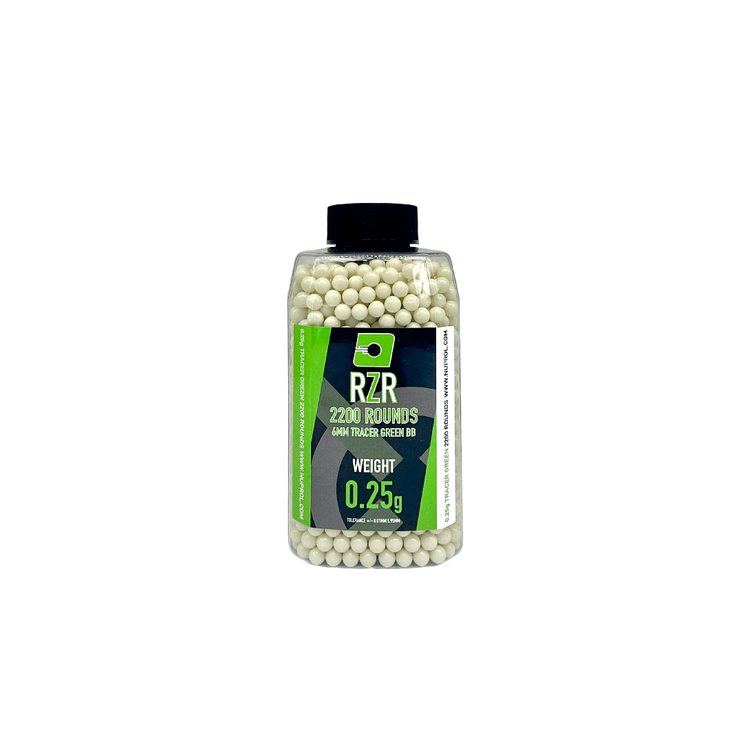 RZR Airsoft BBs Tracer (2200R Bottle) (0.25g)