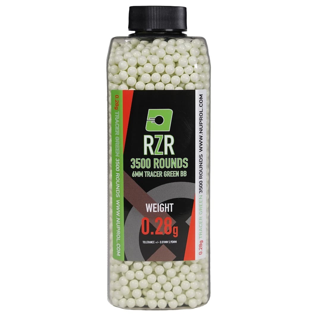 RZR Airsoft BBs Tracer (3500R Bottle) (0.28g)