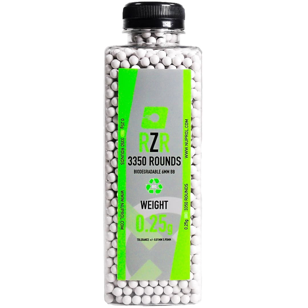 RZR Bio Airsoft BBs (3350R) (0.25g) — image 2