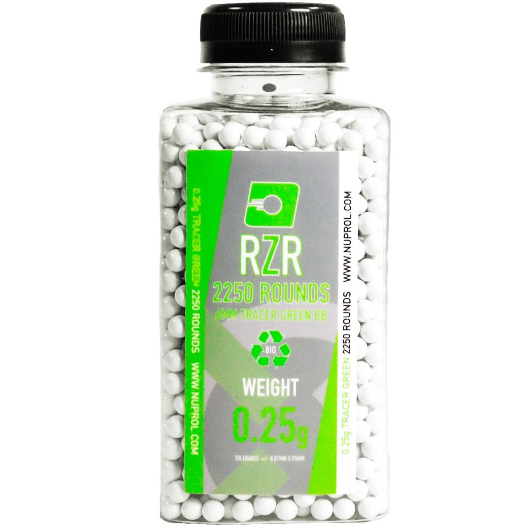 RZR Bio Tracer Airsoft BBs (2250R) (0.25g) — image 2