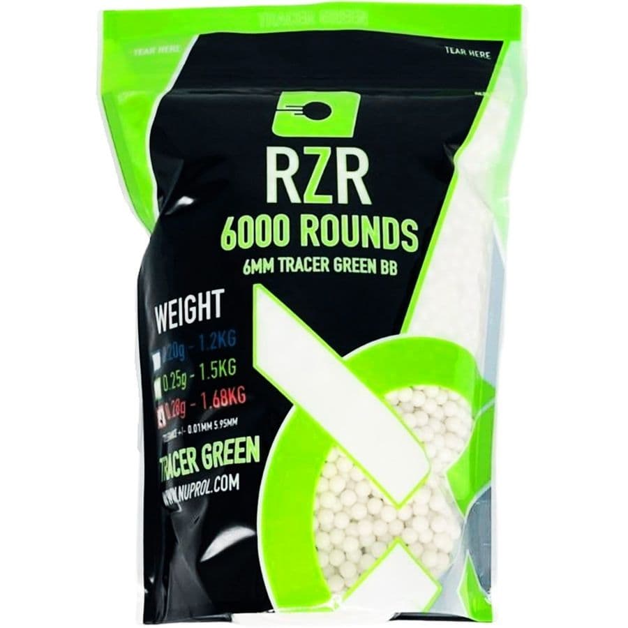 RZR Tracer BBs 0.28g (6000R Bag)