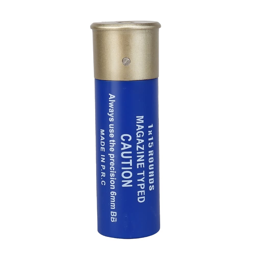 Shotgun Shell Cartridge x6 (Shell Cartridge|15R) (Blue)
