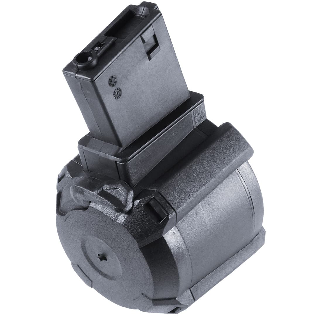 M4 LP-Drum Magazine AEG 1200R (Drum|Auto-Button)