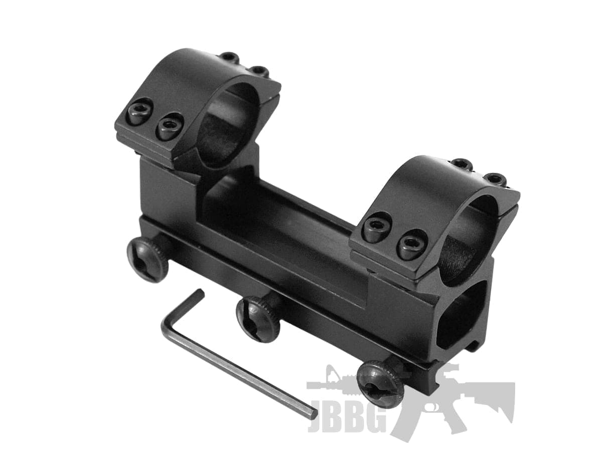 Piece High Profile Weaver Rail Scope Mount 30mm Scope Ring