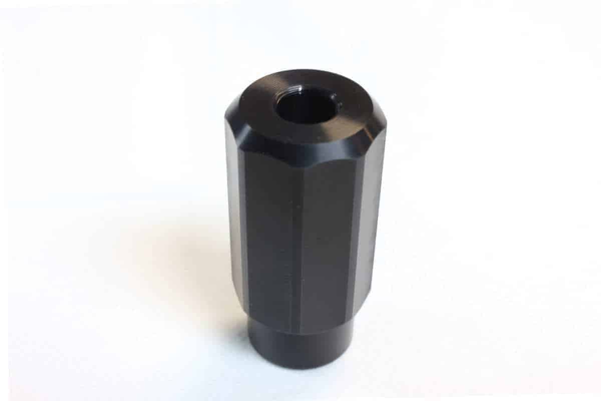 hand made flash hider 'Crimson' 14mm CW — image 2
