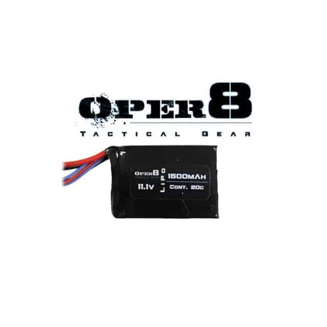 11.1V Lipo 1500MAH Block Battery