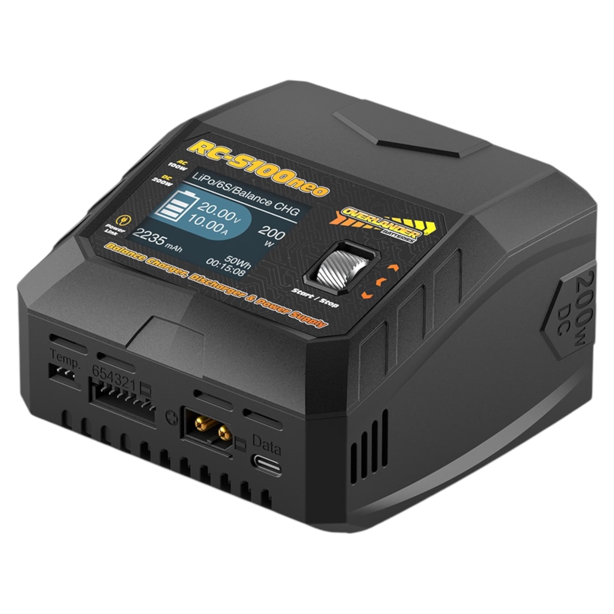 RC-S100neo 100W AC/DC Balance Charger