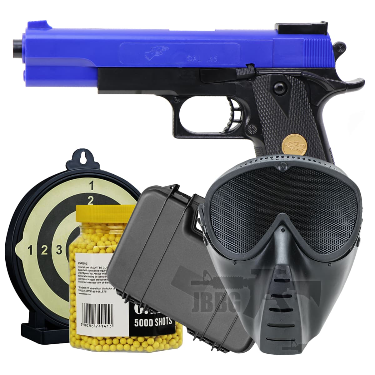 Spring BB Blue Pistol Bundle Offer