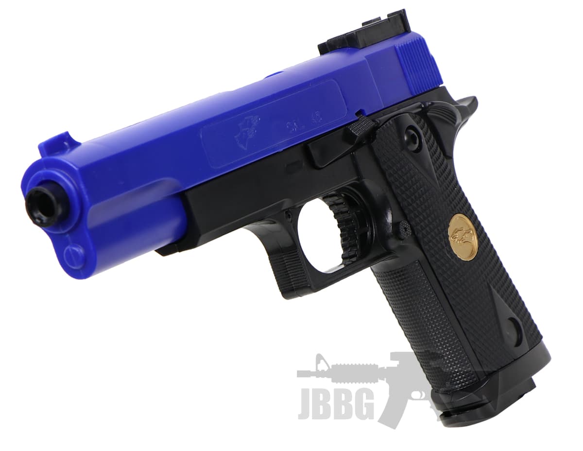 Spring BB Pistol Blue — image 2