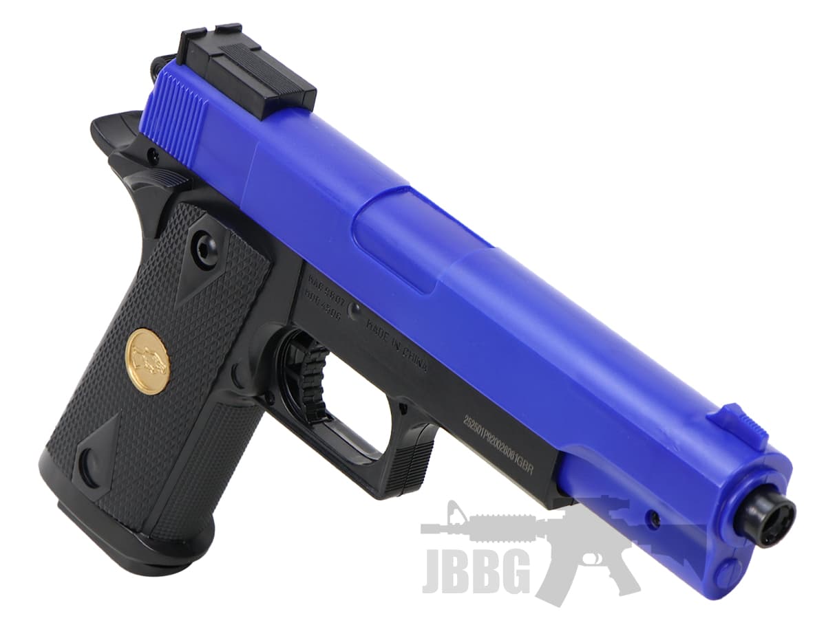 Spring BB Pistol Blue — image 3
