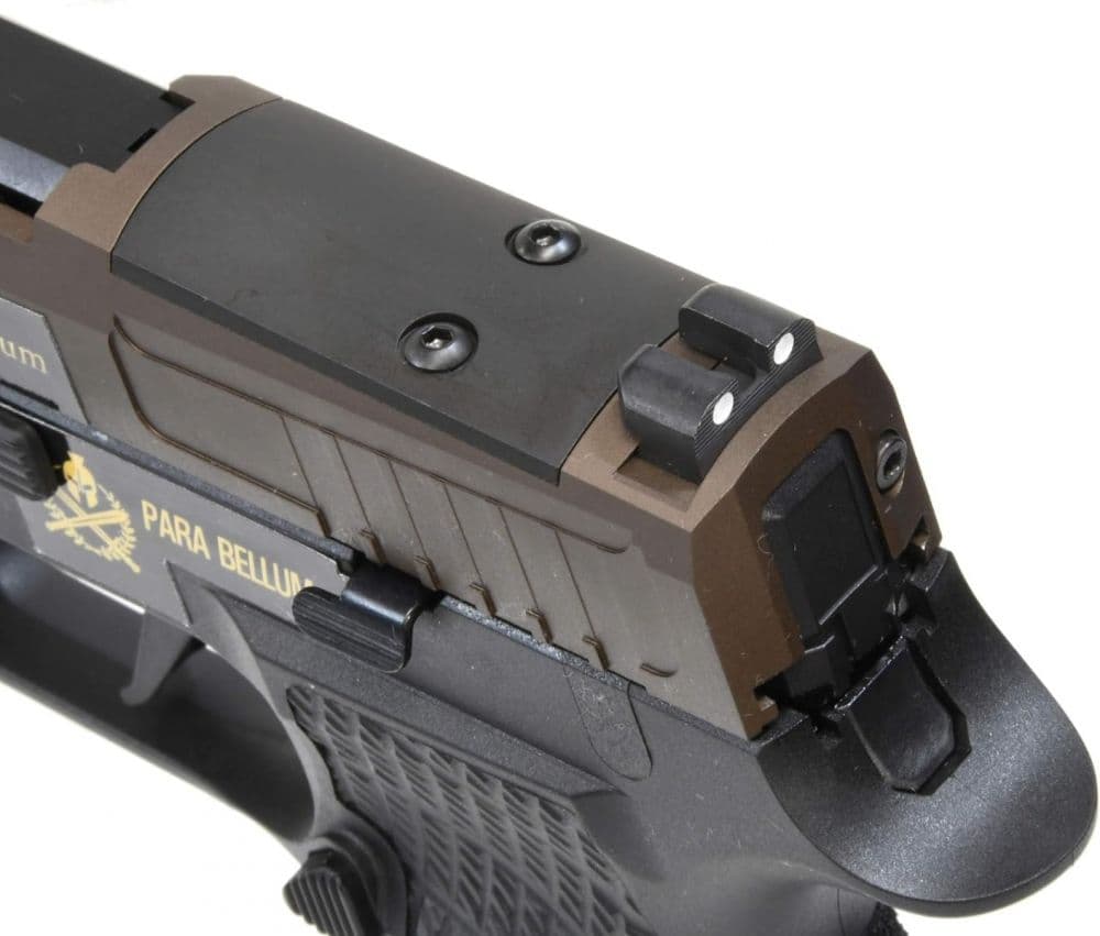 Bellum P320 3.9″ Pro WC Custom Gas Blowback Pistol (Bronze) — image 3