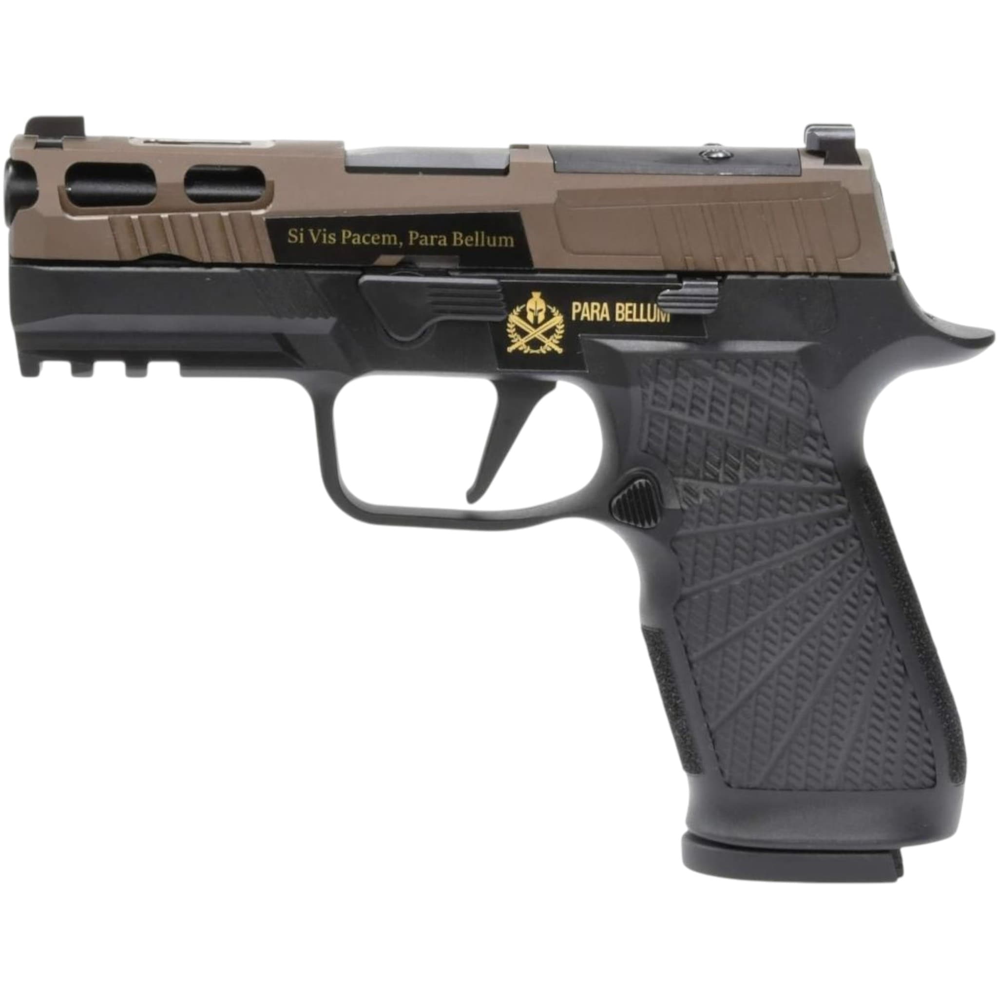 Bellum P320 3.9″ Pro WC Custom Gas Blowback Pistol (Bronze)