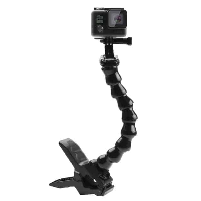 Action Sports Cameras Jaw Clamp Mount for GoPro