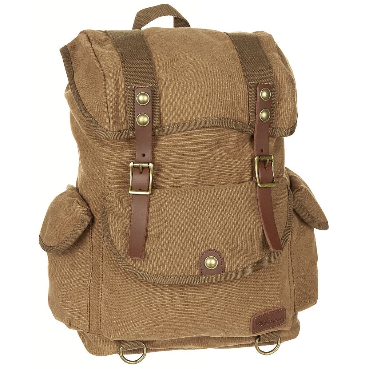 Canvas Vintage Backpack 35L Brown