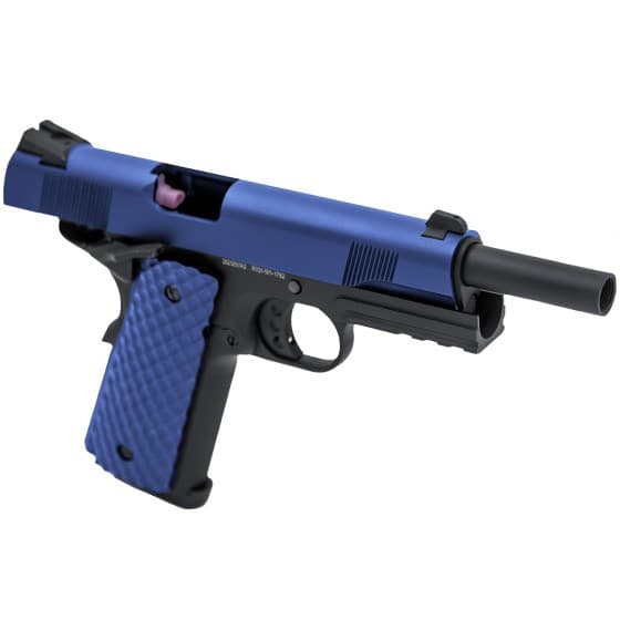 1911/MEU-R GBB Pistol (Dual Tone) (Blue) — image 2