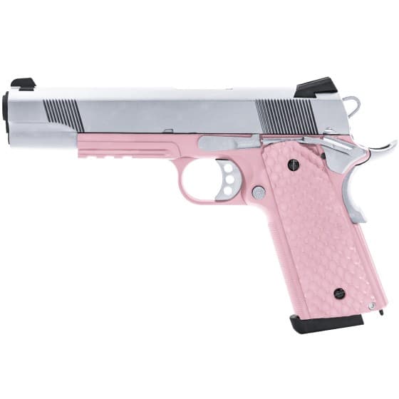 1911/MEU-R GBB Pistol (Silver|Pink) — image 3