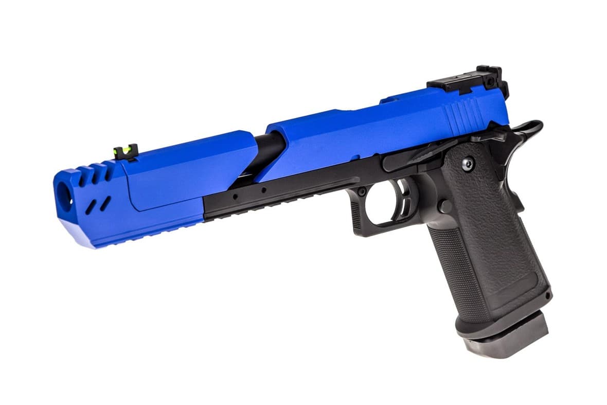 Dragon Hi-Capa Gas Blowback Airsoft Pistol – Blue — image 3