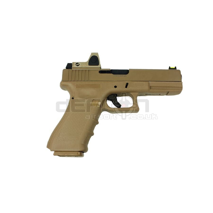 EU17 Gas Blowback Pistol /Digi with Red Dot Site — image 2