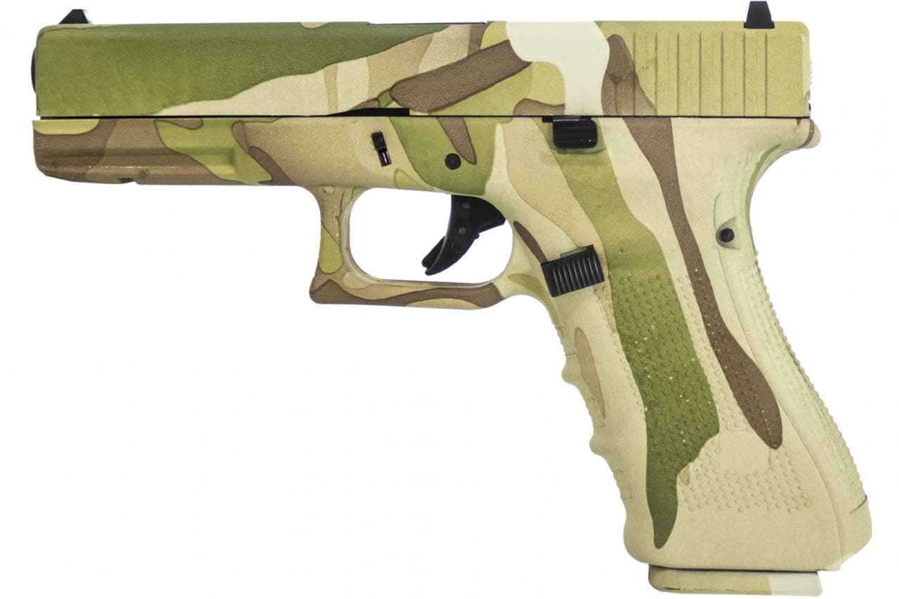 EU17 GBB Airsoft Pistol – Camo + Slide – Discontinued