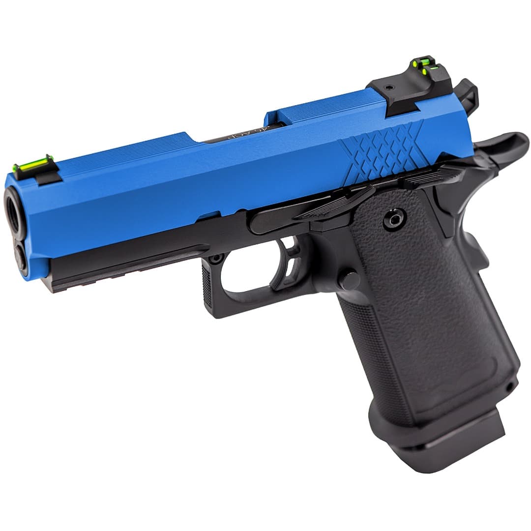 Hi-Capa 3.8 Pro GBB Pistol (Dual Tone) (Blue)
