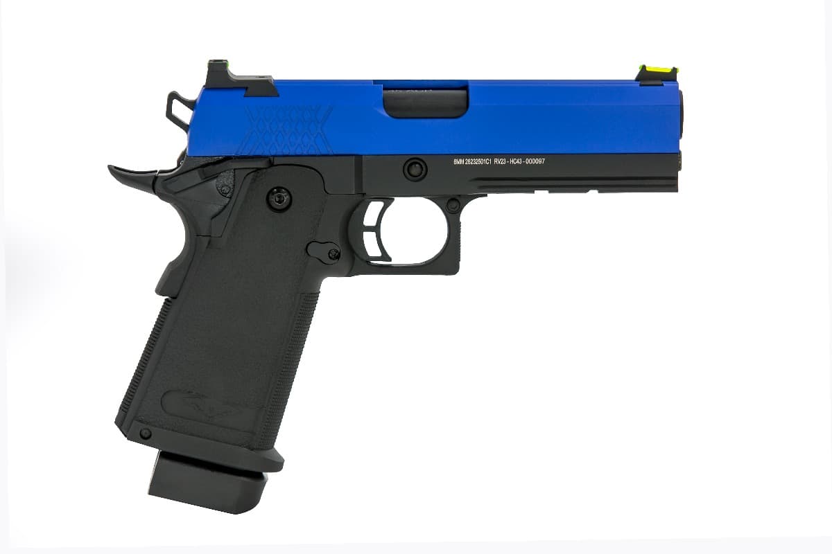 Hi-Capa 4.3 GBB Pistol (Dual Tone) (Blue) — image 2
