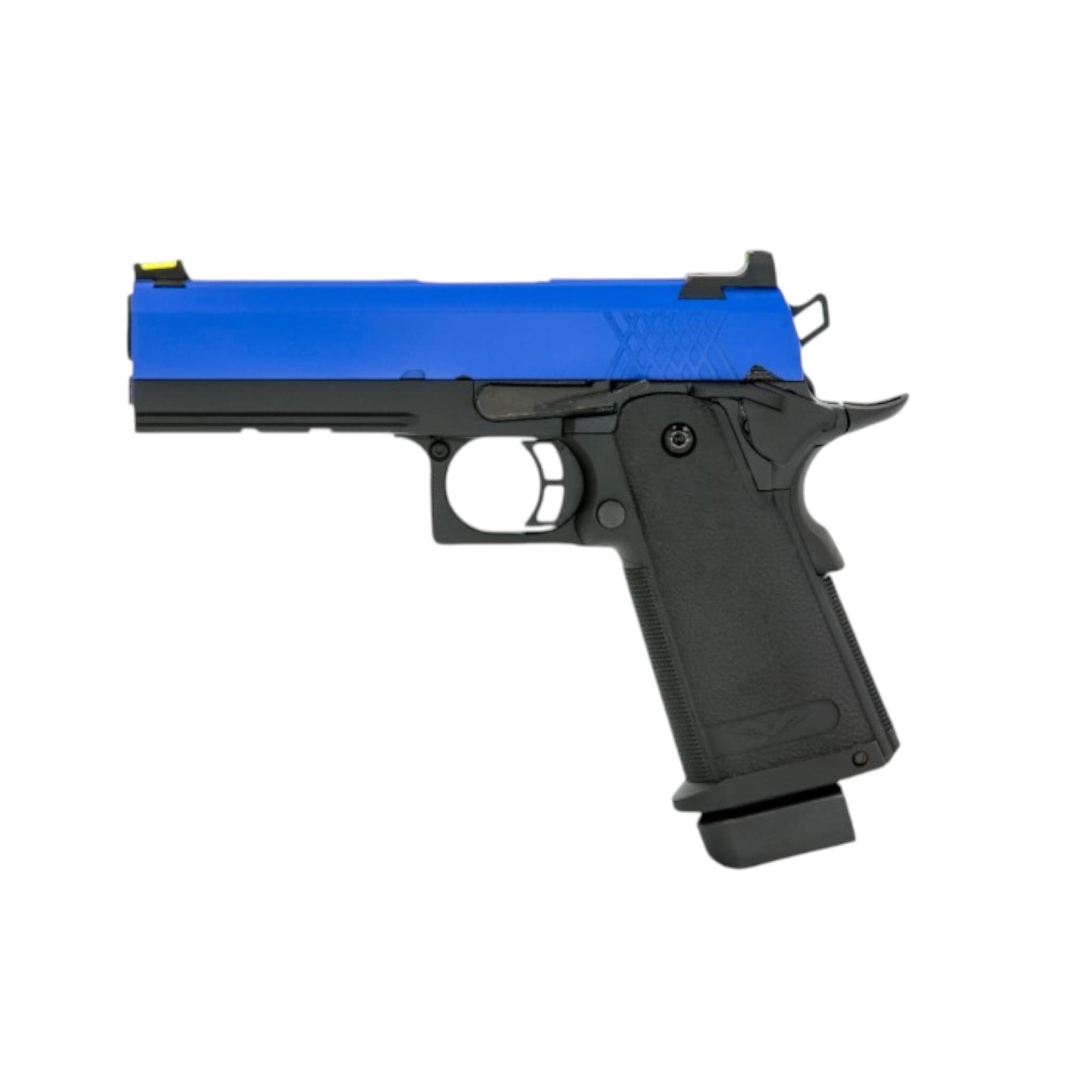 Hi-Capa 4.3 GBB Pistol (Dual Tone) (Blue)