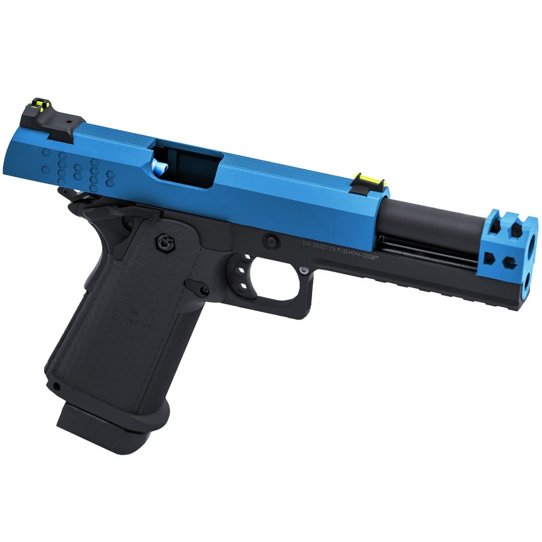 Hi-CAPA HEX-C GBB Pistol (Dual Tone) (Blue) — image 2