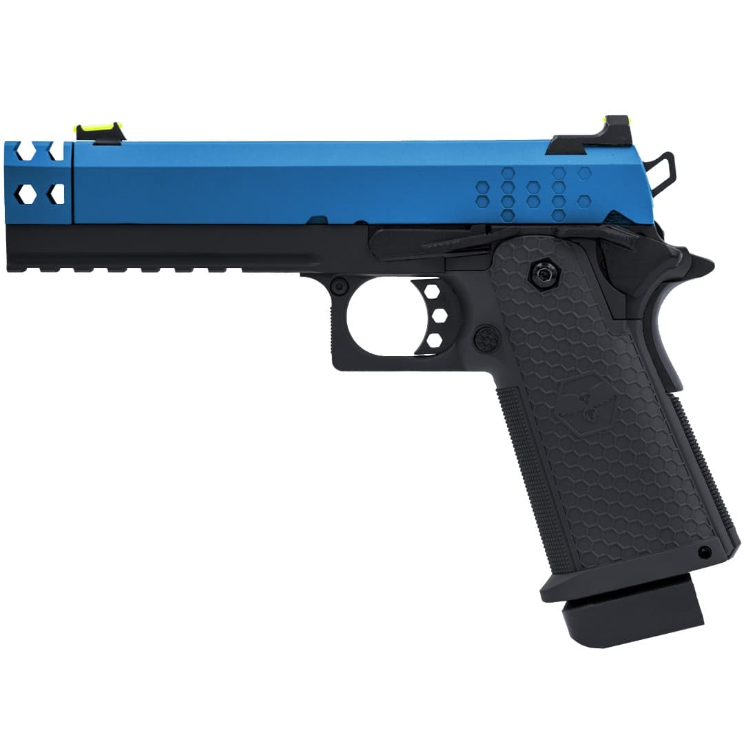 Hi-CAPA HEX-C GBB Pistol (Dual Tone) (Blue) — image 3