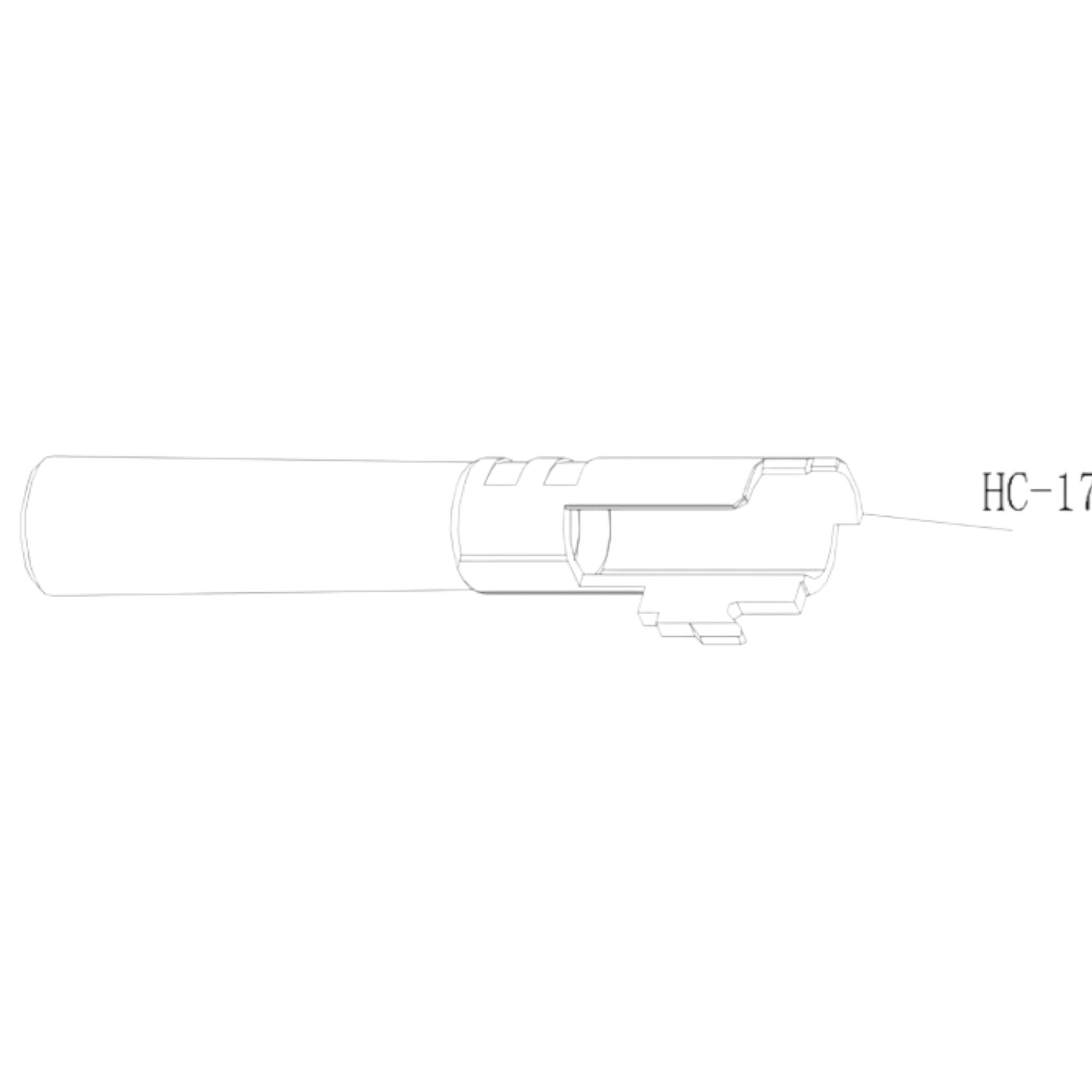 Outer Barrel 4.3″ Hi-Capa (Gold)