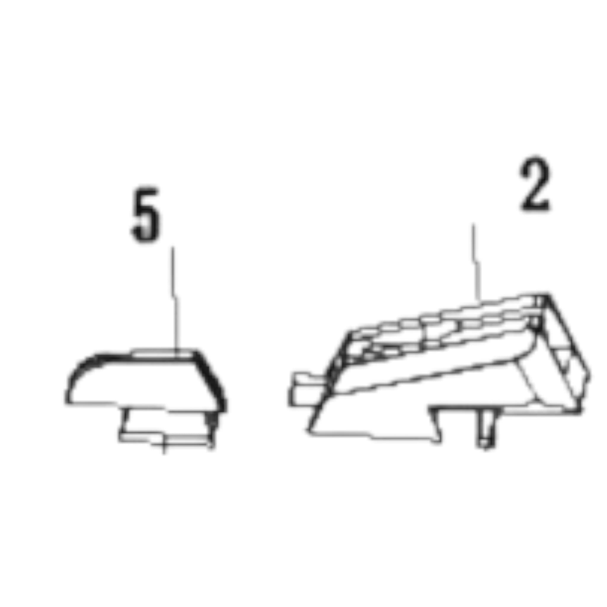 Standard Iron Sights (1911/MEU Series)