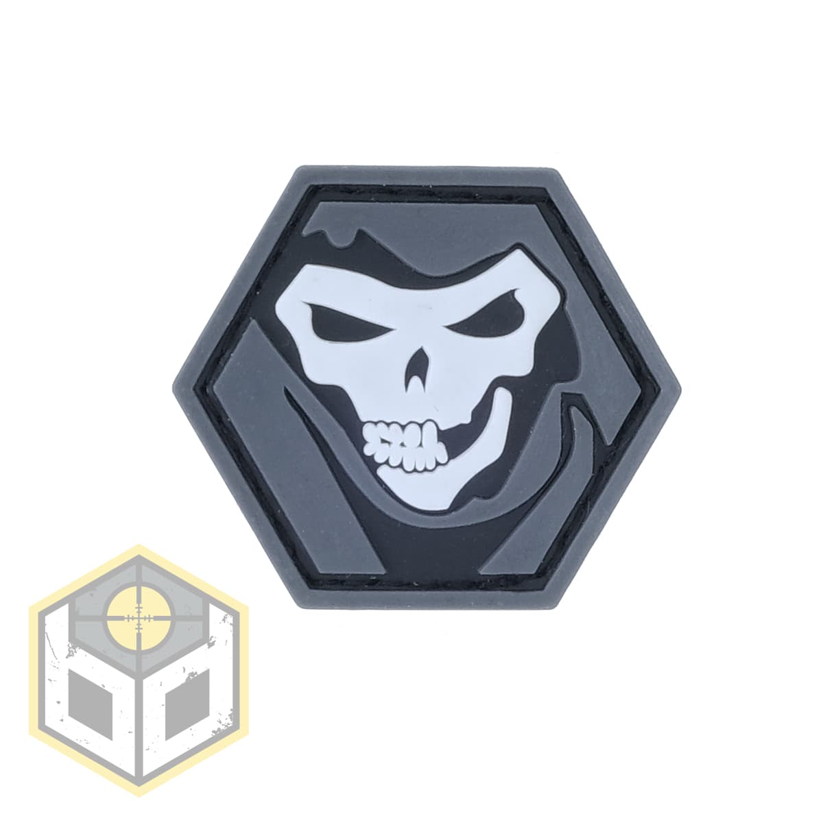 White Ballistic Hex Patch BH00016